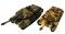 Zestaw wzajemnie walczących czołg&oacute;w Abrams M1A2 i Panther D RTR 1:24
